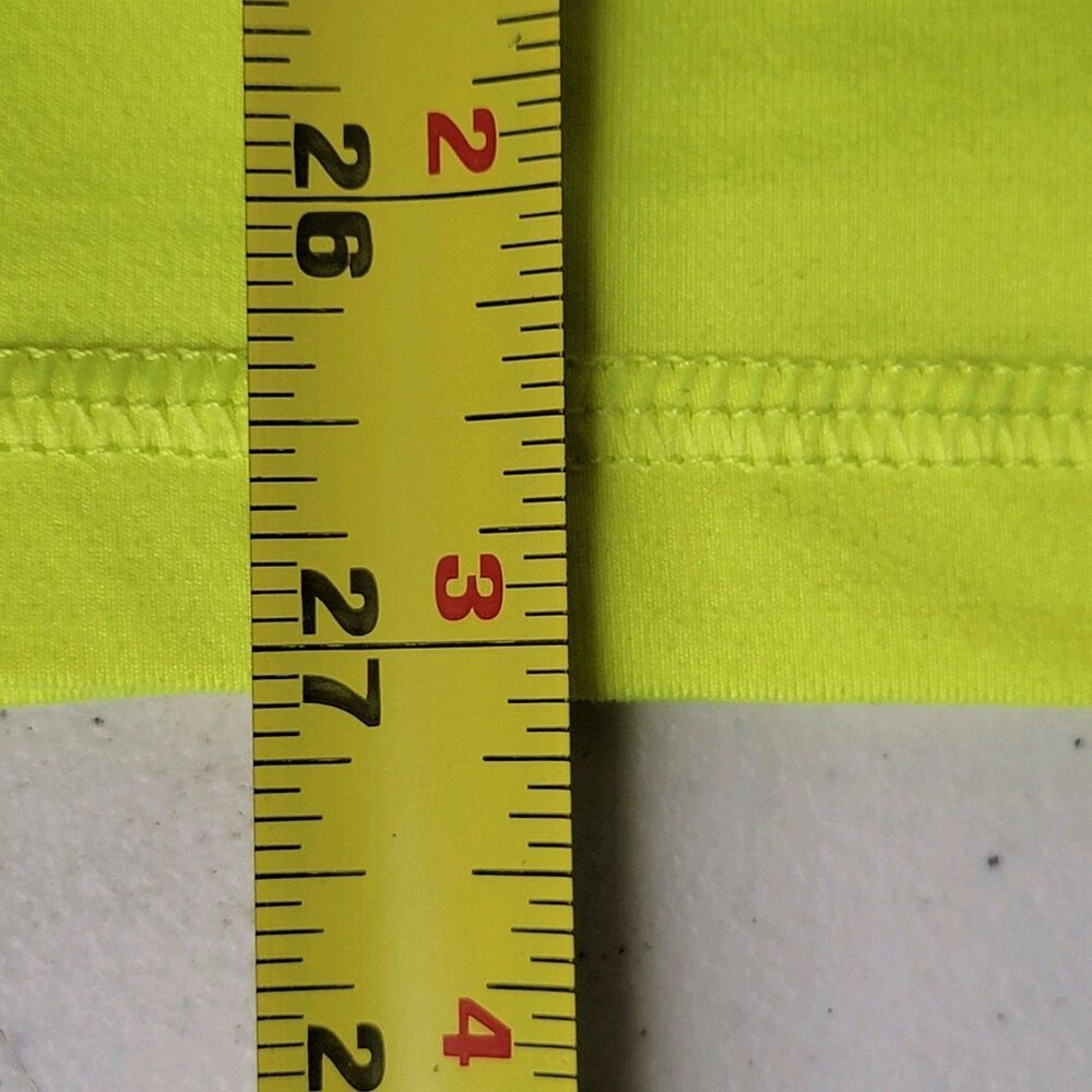 Hind Athletic Top Women's Large Neon Yellow Activewear Running UV Protection - Picture 9 of 9